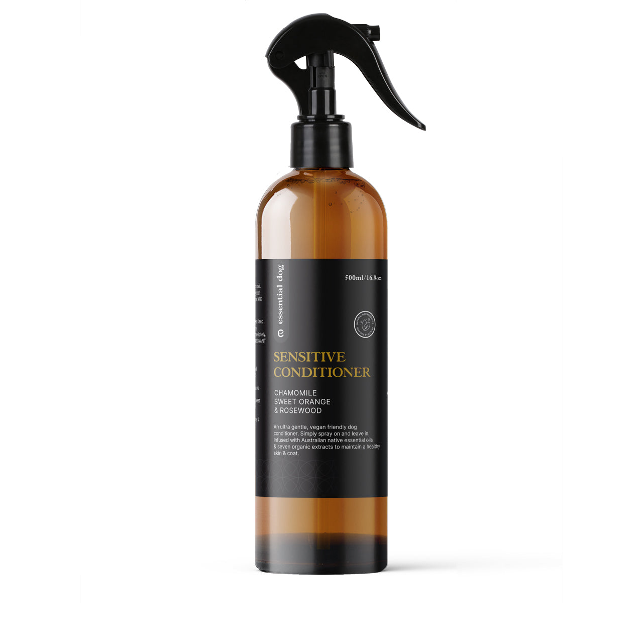 natural dog sensitive dog conditioner and neem flea shampoo