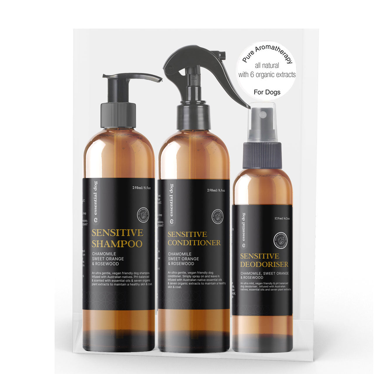 Sensitive Dog Deodoriser: Chamomile, Sweet Orange & Rosewood-1